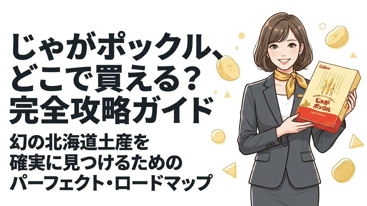 じゃがポックルはどこで買える？実店舗と通販の販売店を徹底比較
