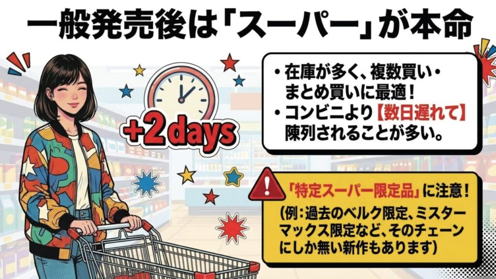 ペヤング新作の一般発売後にスーパーで探すタイミングと陳列の遅れ