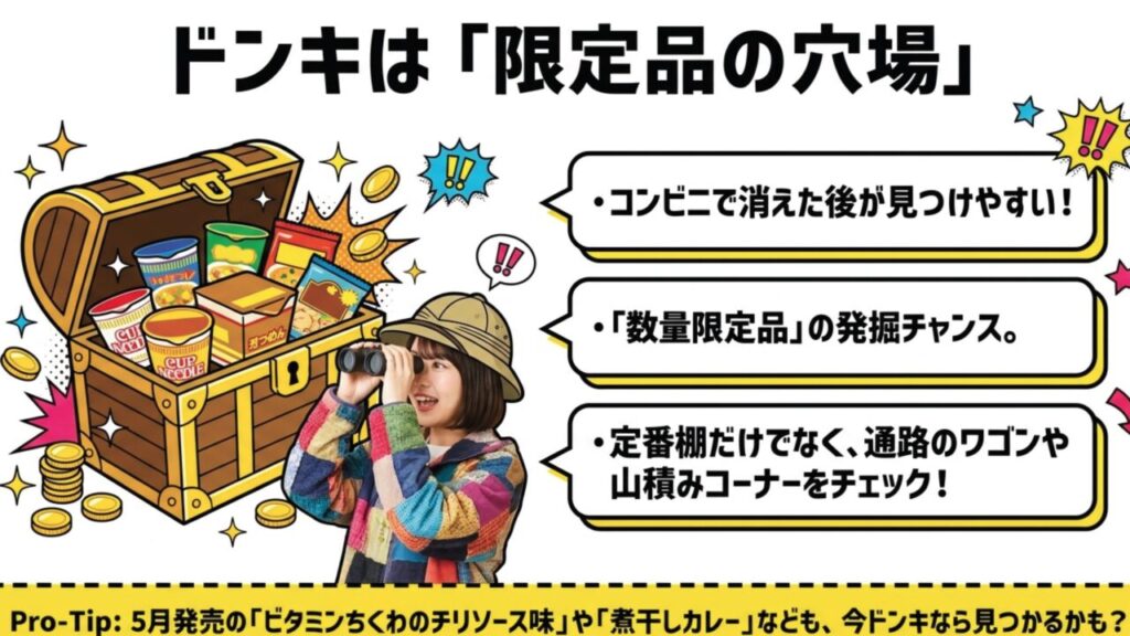 ペヤングの数量限定品を見つけやすいドンキホーテの穴場スポット