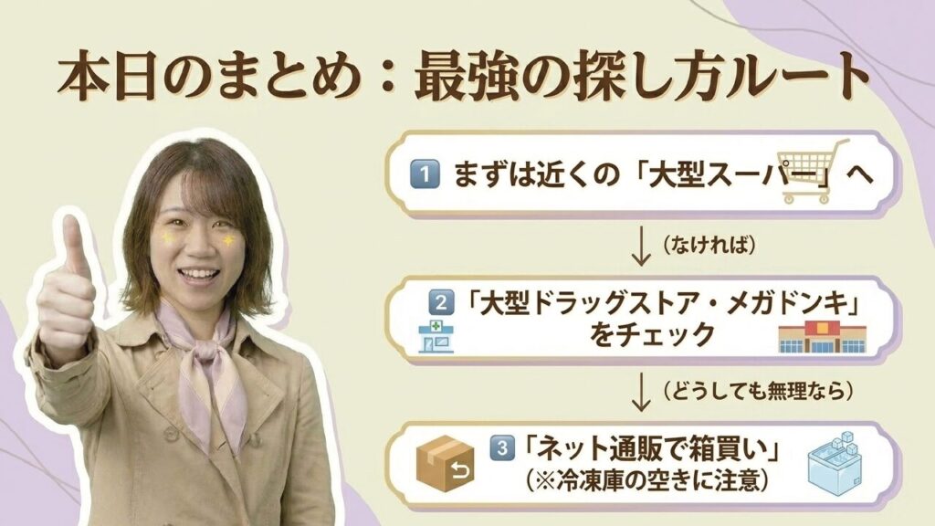 最強の探し方ルート ルマンドアイス最強の探し方ルートまとめ