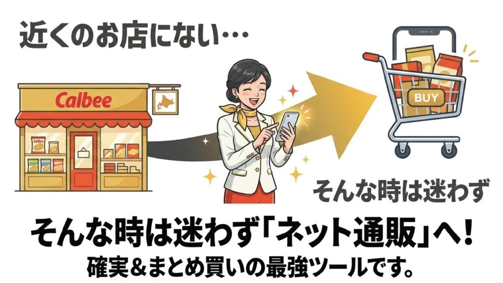近くのお店にない時は迷わずネット通販へ